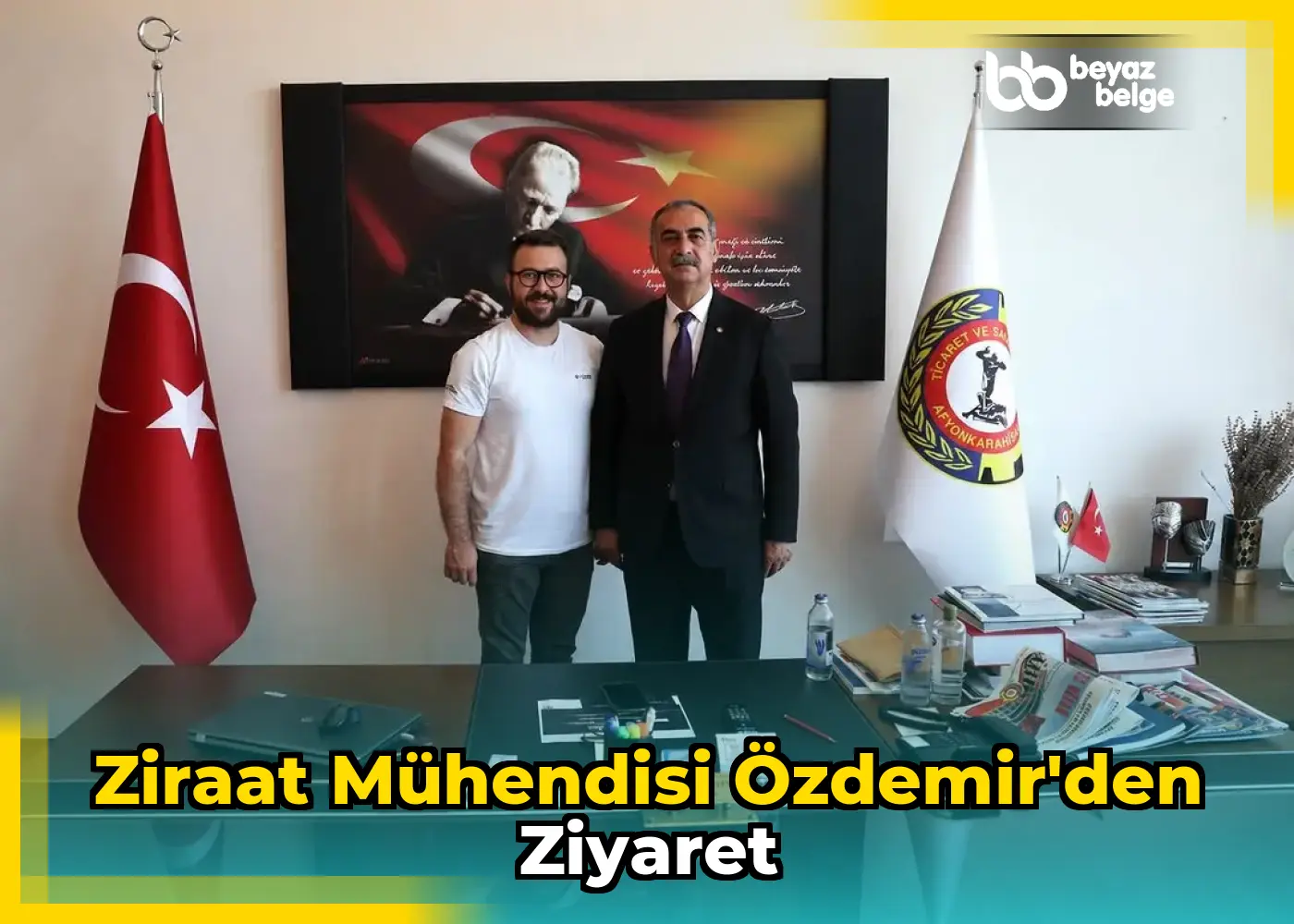 Ziraat Mühendisi Özdemir'den Ziyaret