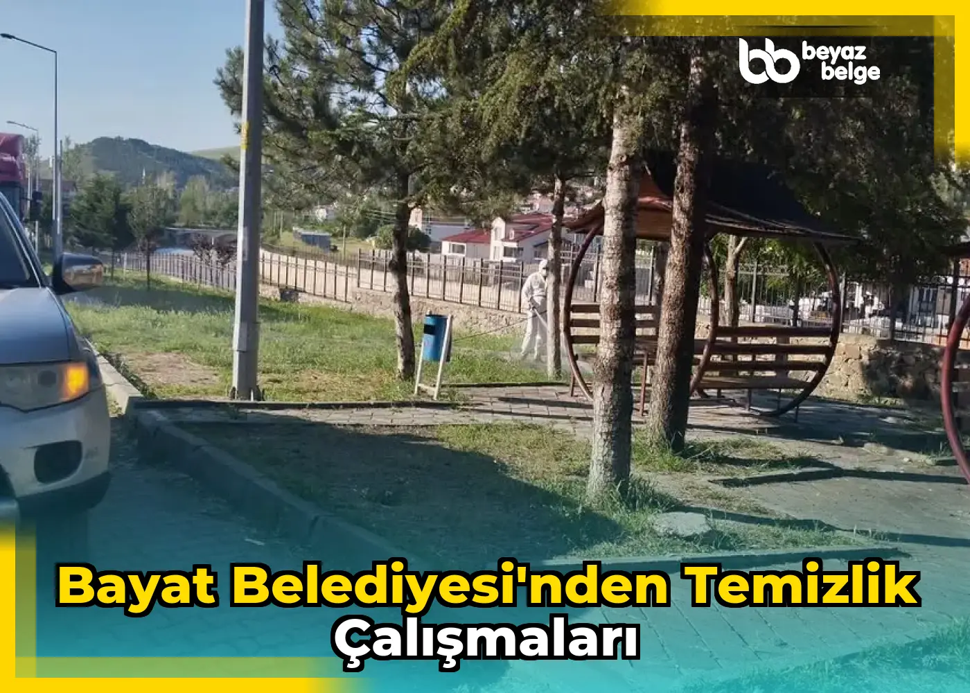 Bayat Belediyesi'nden Temizlik Çalışmaları