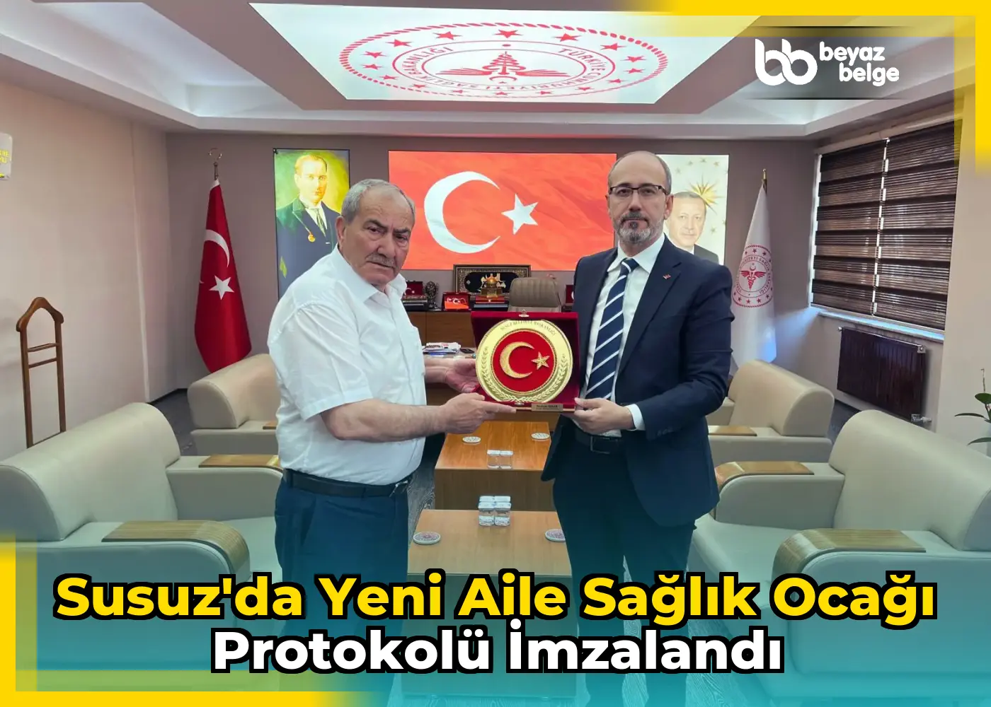 Susuz'da Yeni Aile Sağlık Ocağı Protokolü İmzalandı