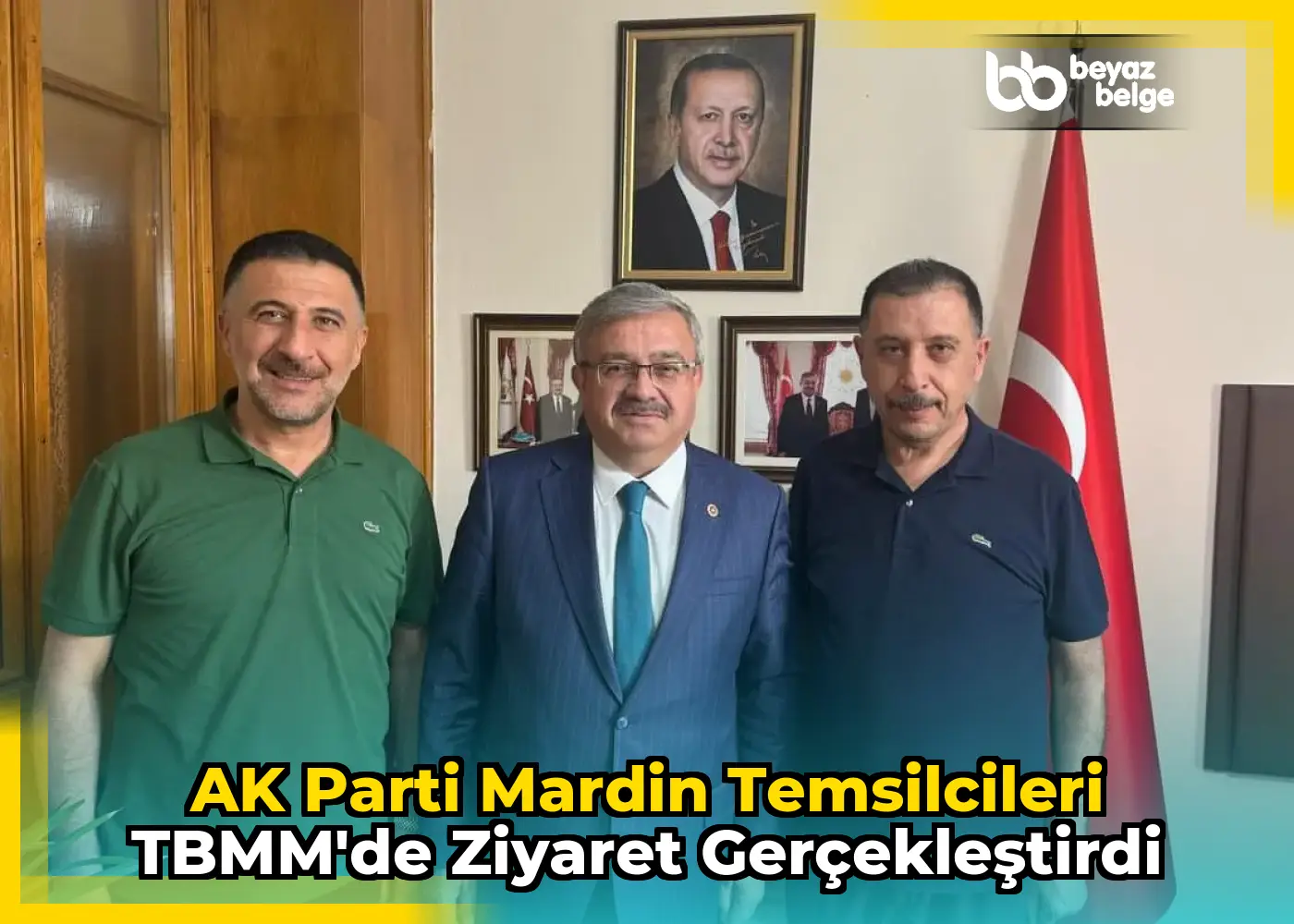 AK Parti Mardin temsilcileri TBMM'de ziyaret gerçekleştirdi
