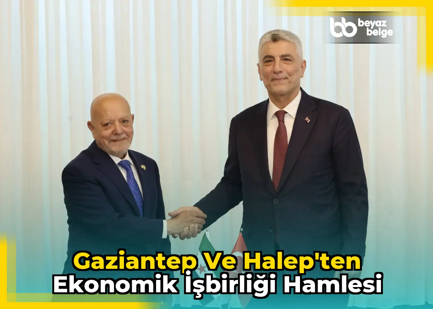 Gaziantep ve Halep'ten Ekonomik İşbirliği Hamlesi
