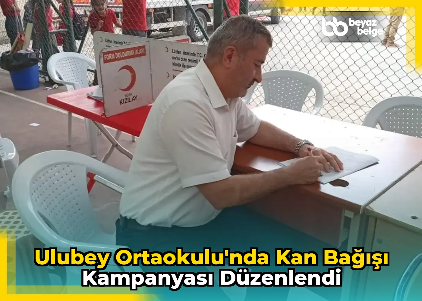 Ulubey Ortaokulu'nda Kan Bağışı Kampanyası Düzenlendi