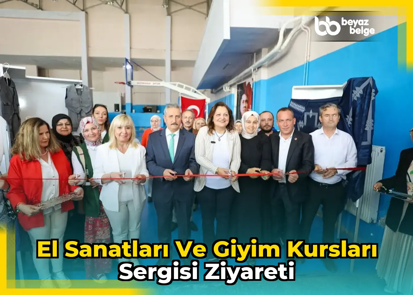 El Sanatları ve Giyim Kursları Sergisi Ziyareti