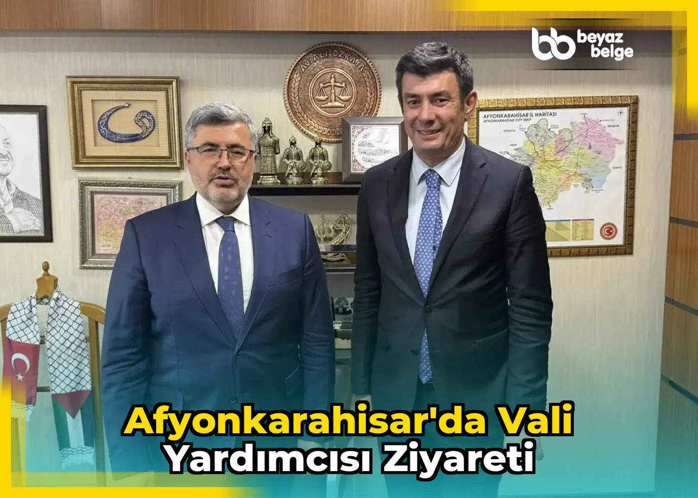 Afyonkarahisar'da Vali Yardımcısı Ziyareti