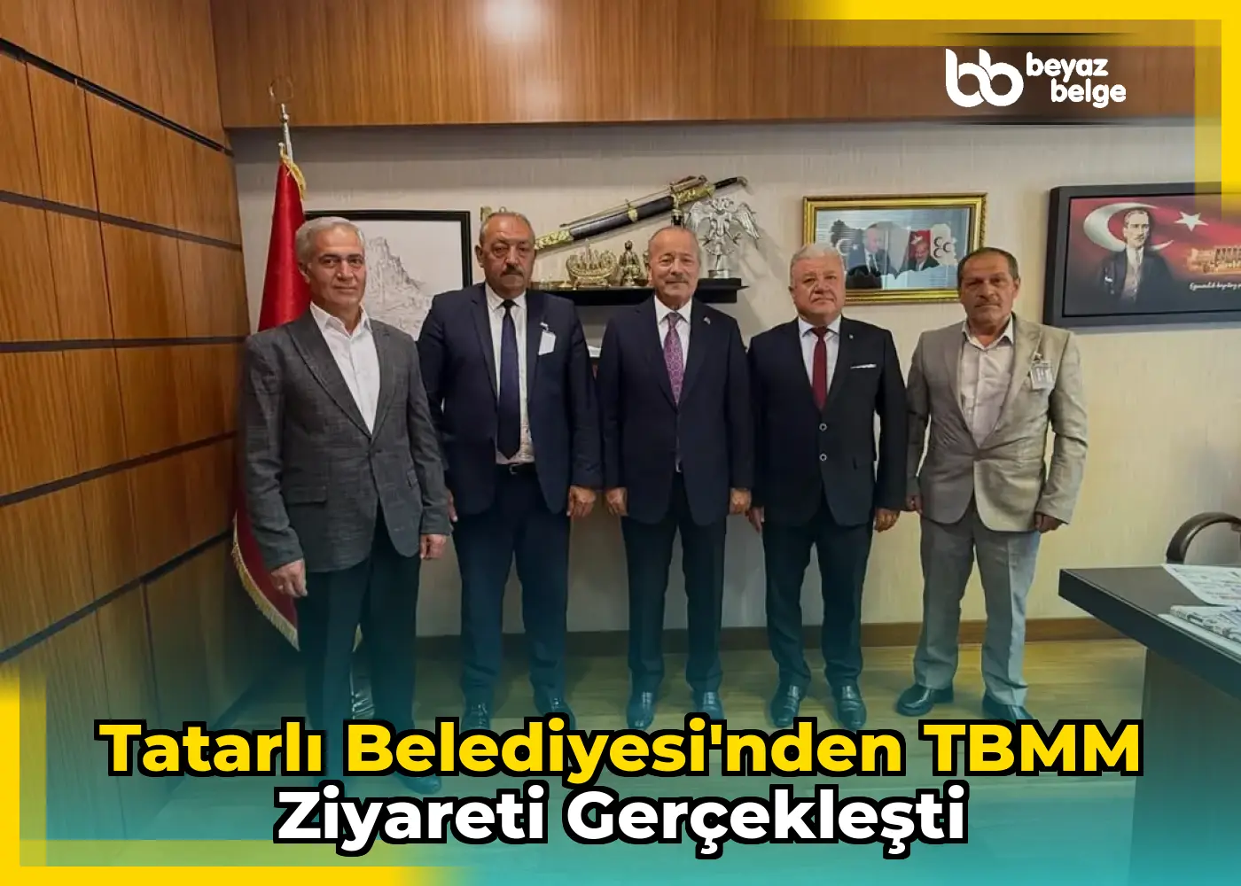 Tatarlı Belediyesi'nden TBMM Ziyareti Gerçekleşti