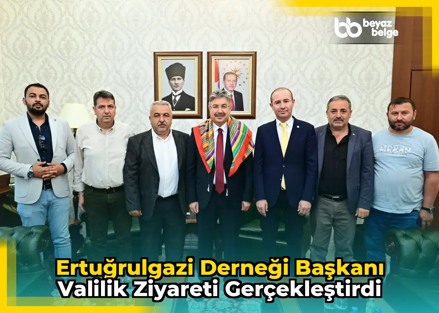 Ertuğrulgazi Derneği Başkanı Valilik Ziyareti Gerçekleştirdi
