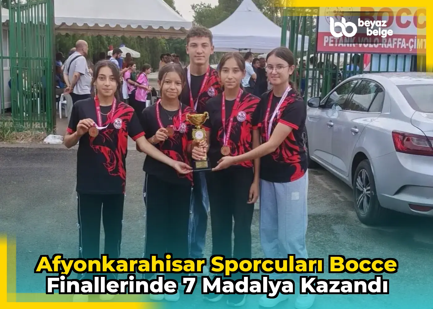 Afyonkarahisar Sporcuları Bocce Finallerinde 7 Madalya Kazandı