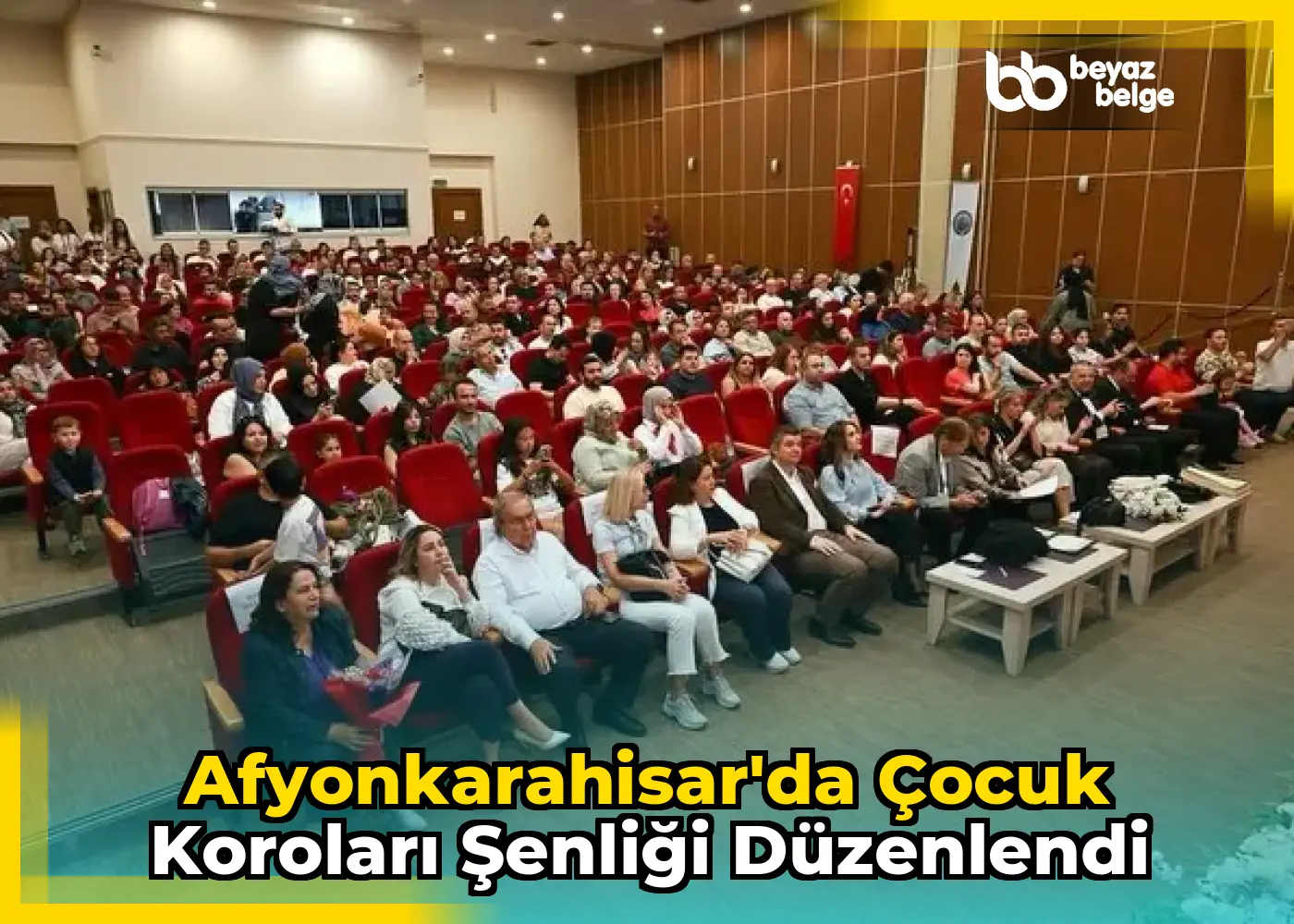 Afyonkarahisar'da Çocuk Koroları Şenliği Düzenlendi