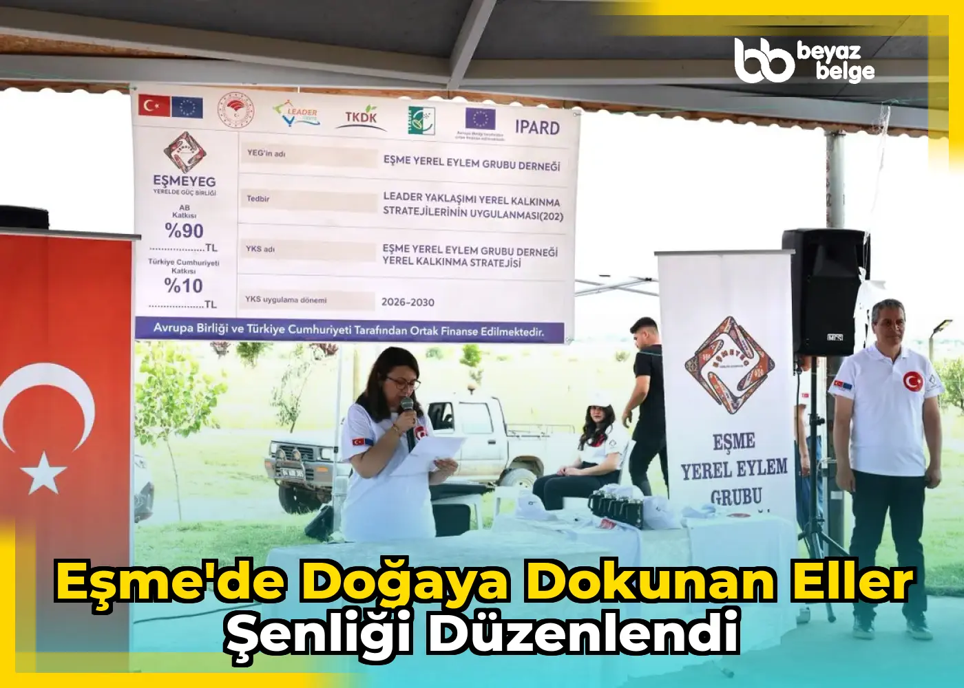 Eşme'de Doğaya Dokunan Eller Şenliği Düzenlendi