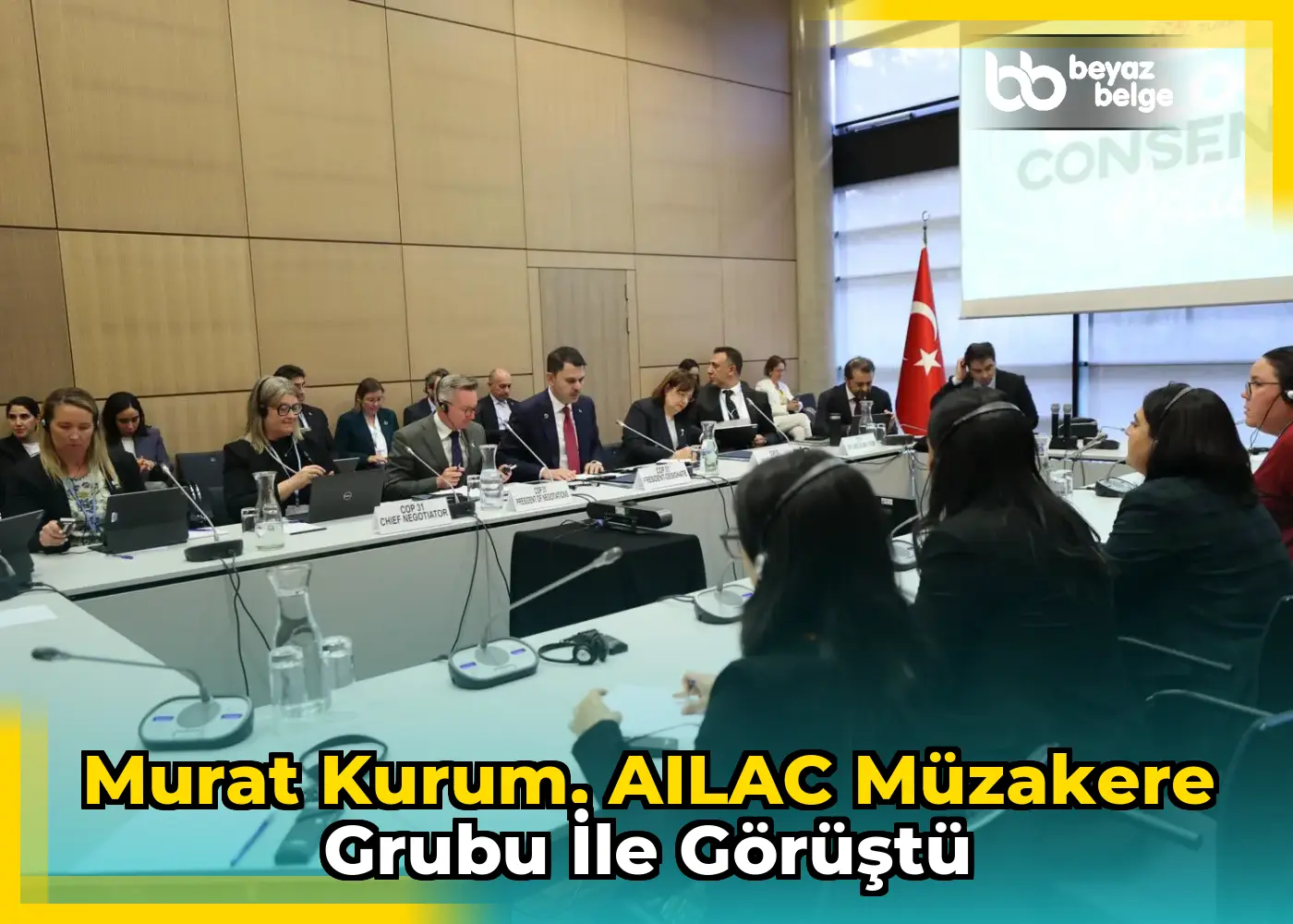 Murat Kurum, AILAC Müzakere Grubu ile görüştü