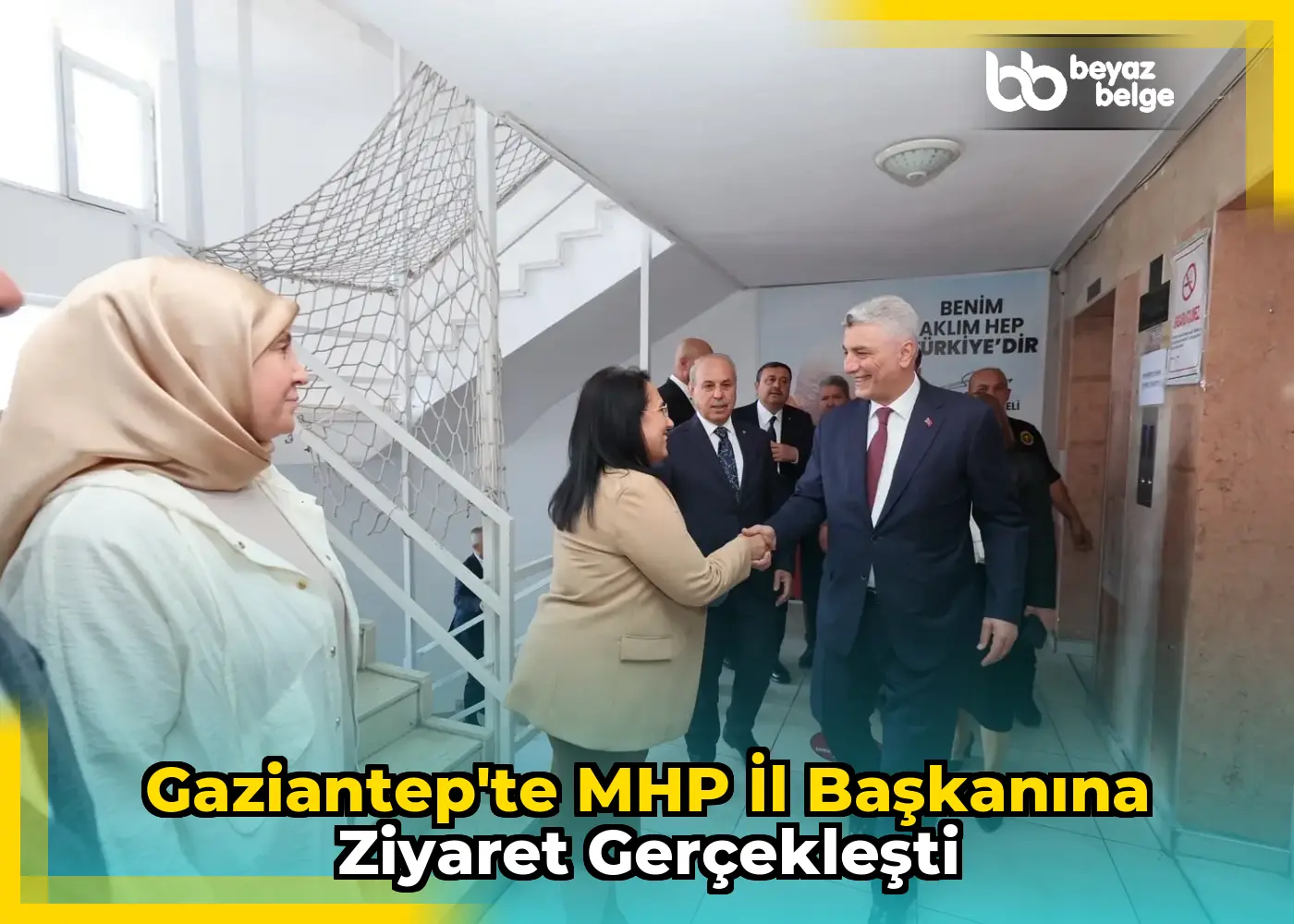 Gaziantep'te MHP İl Başkanına Ziyaret Gerçekleşti