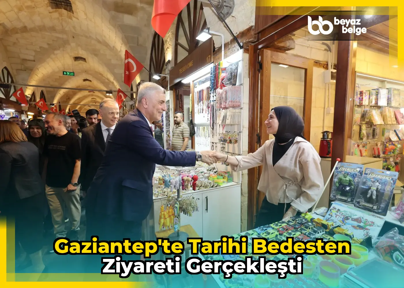 Gaziantep'te Tarihi Bedesten Ziyareti Gerçekleşti
