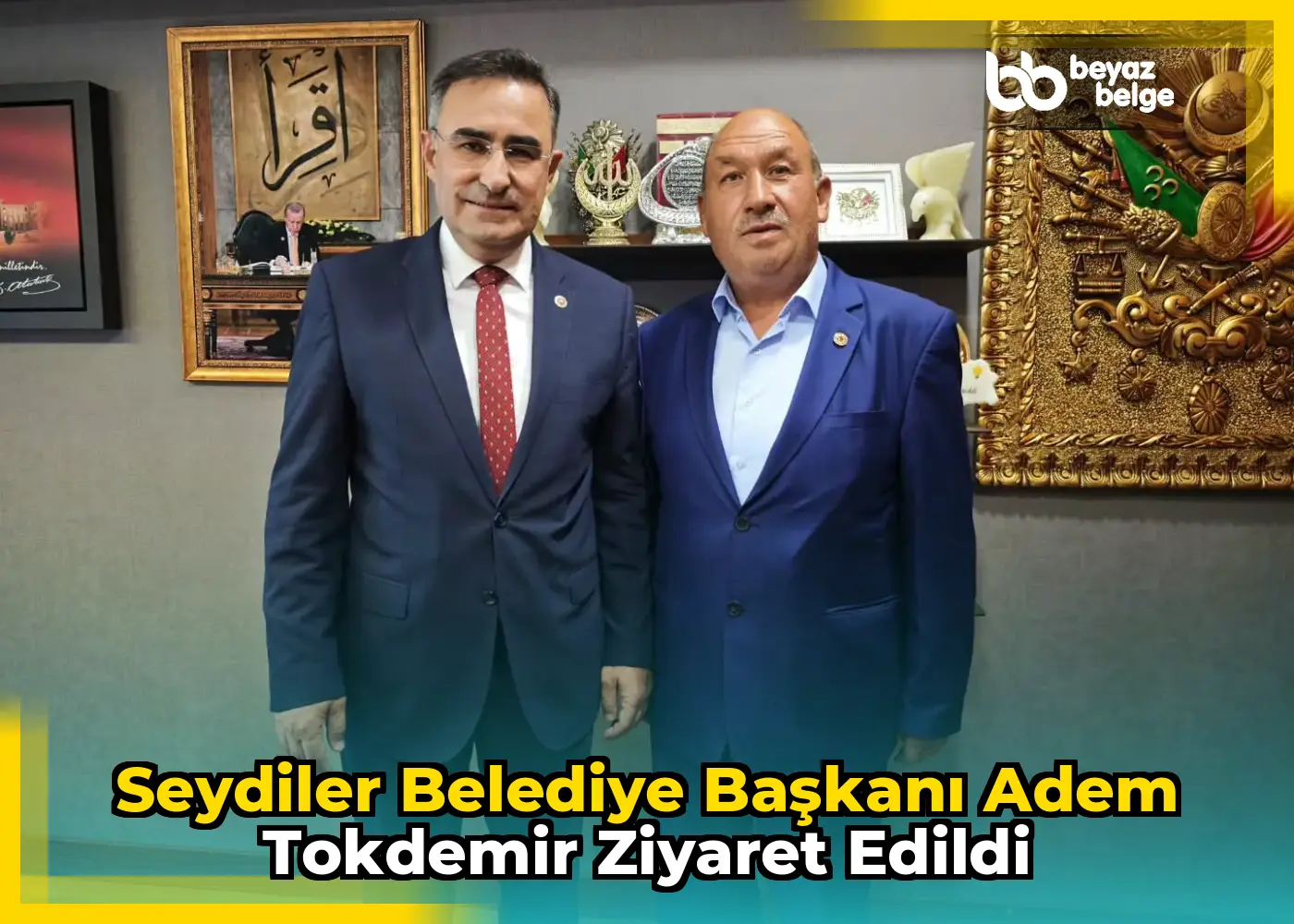 Seydiler Belediye Başkanı Adem Tokdemir Ziyaret Edildi
