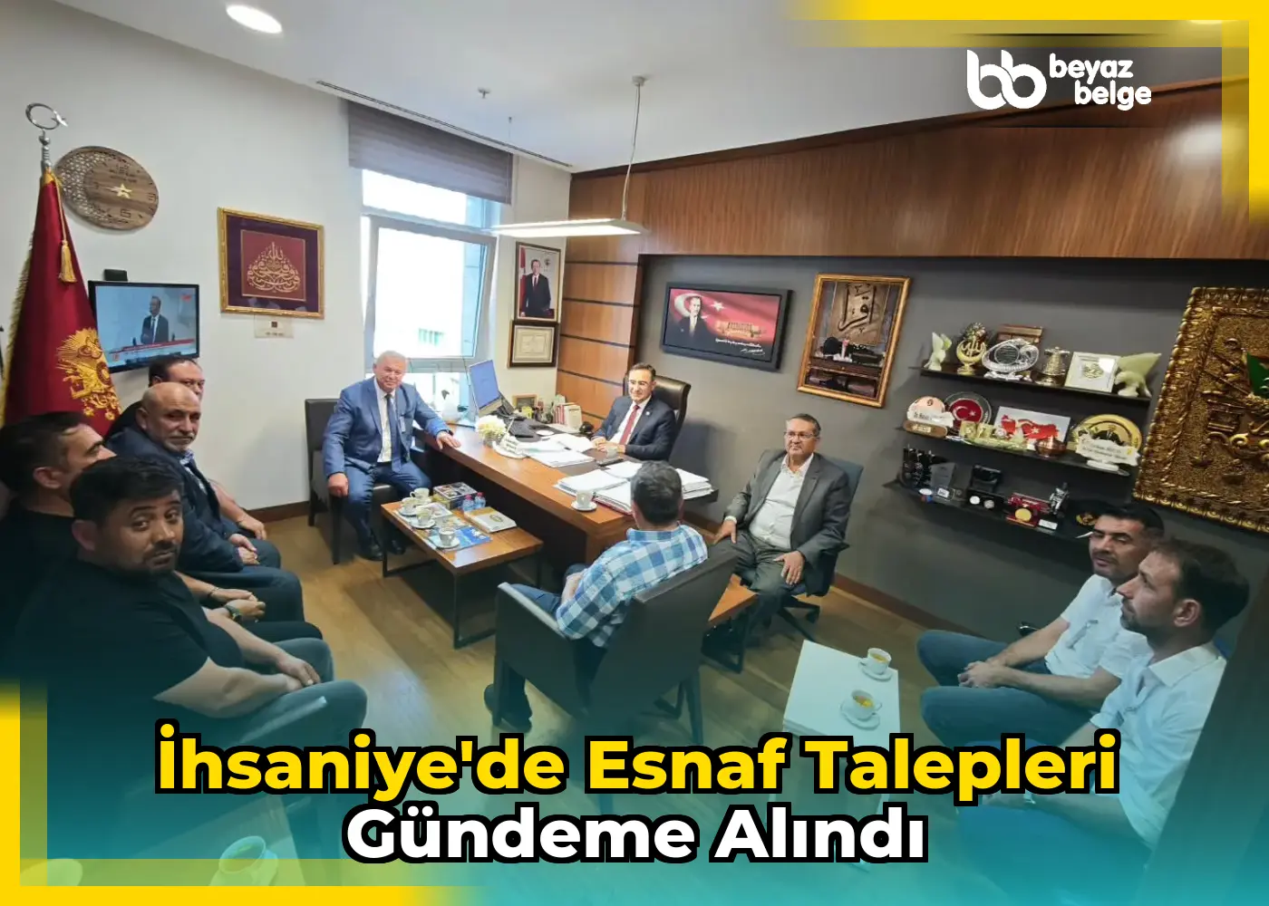 İhsaniye'de Esnaf Talepleri Gündeme Alındı