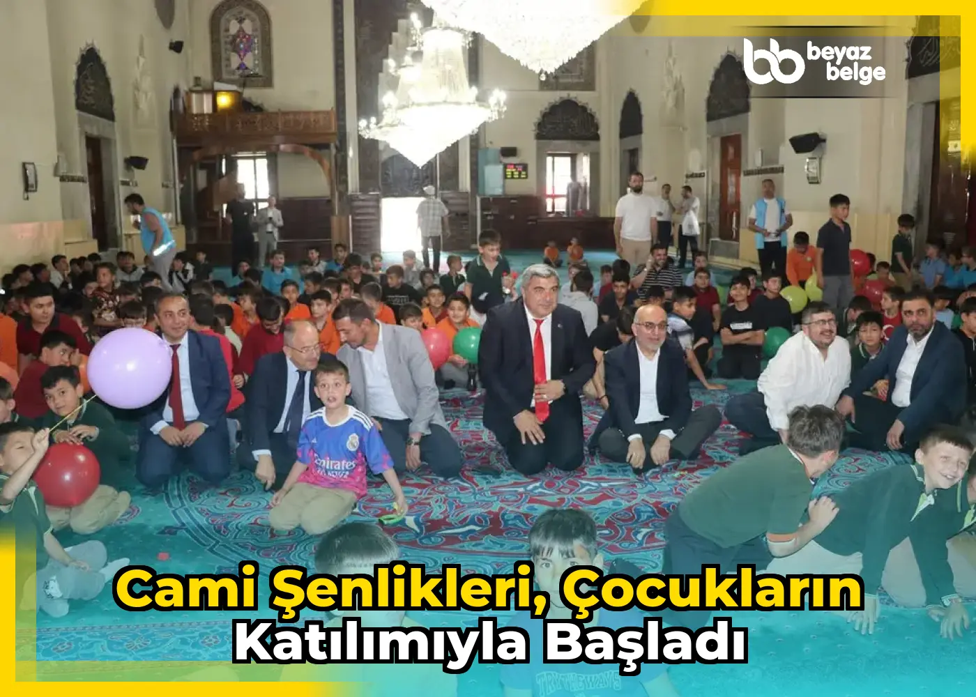 Cami Şenlikleri, çocukların katılımıyla başladı