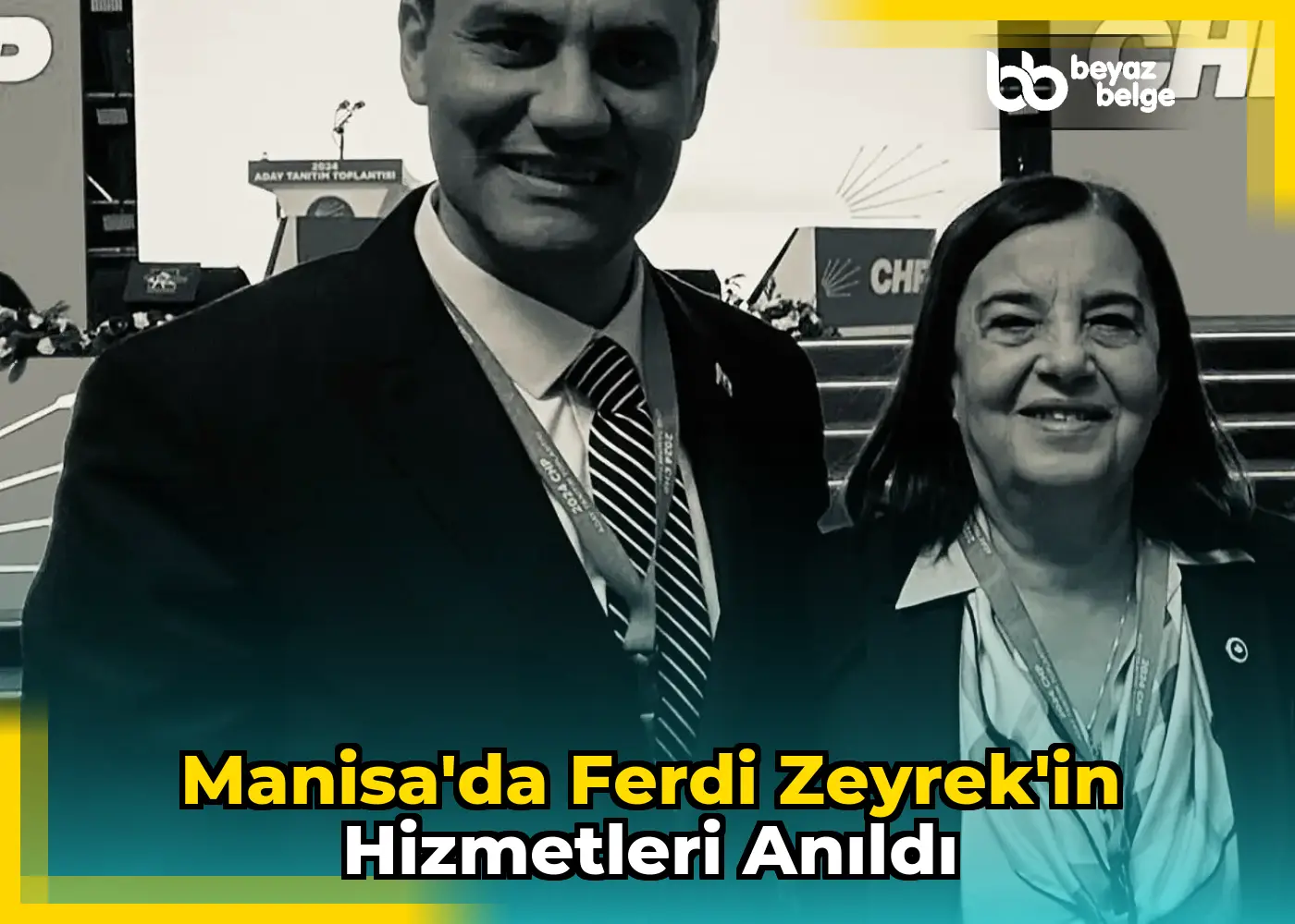 Manisa'da Ferdi Zeyrek'in hizmetleri anıldı