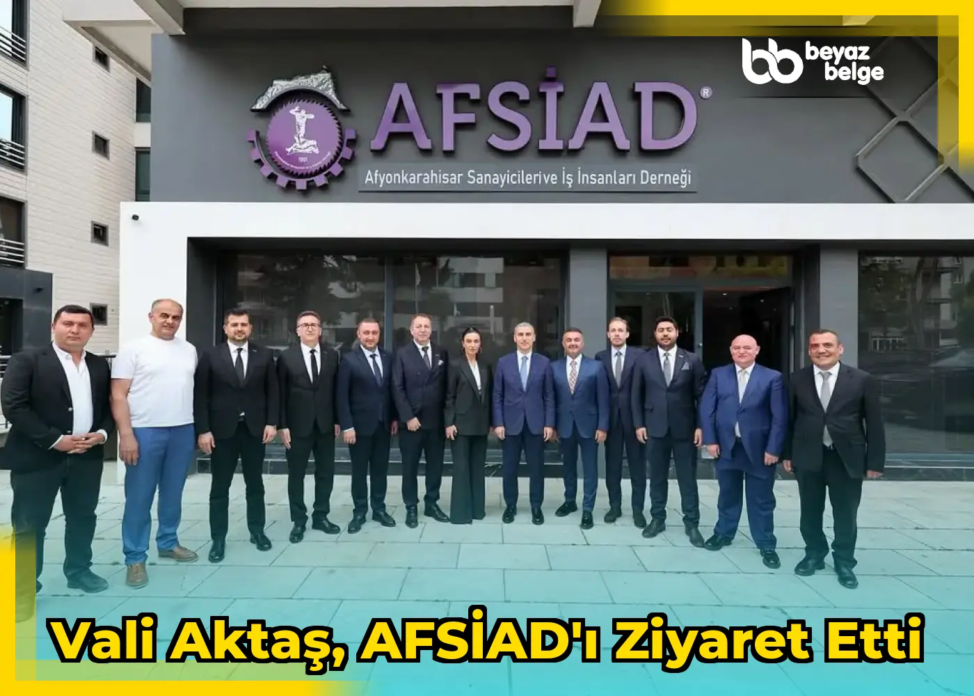 Vali Aktaş, AFSİAD'ı Ziyaret Etti