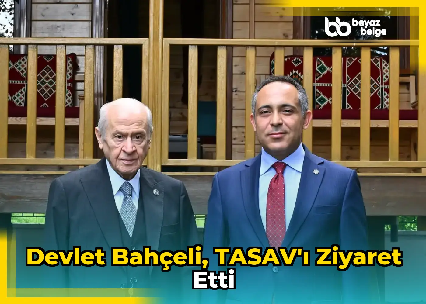 Devlet Bahçeli, TASAV'ı Ziyaret Etti