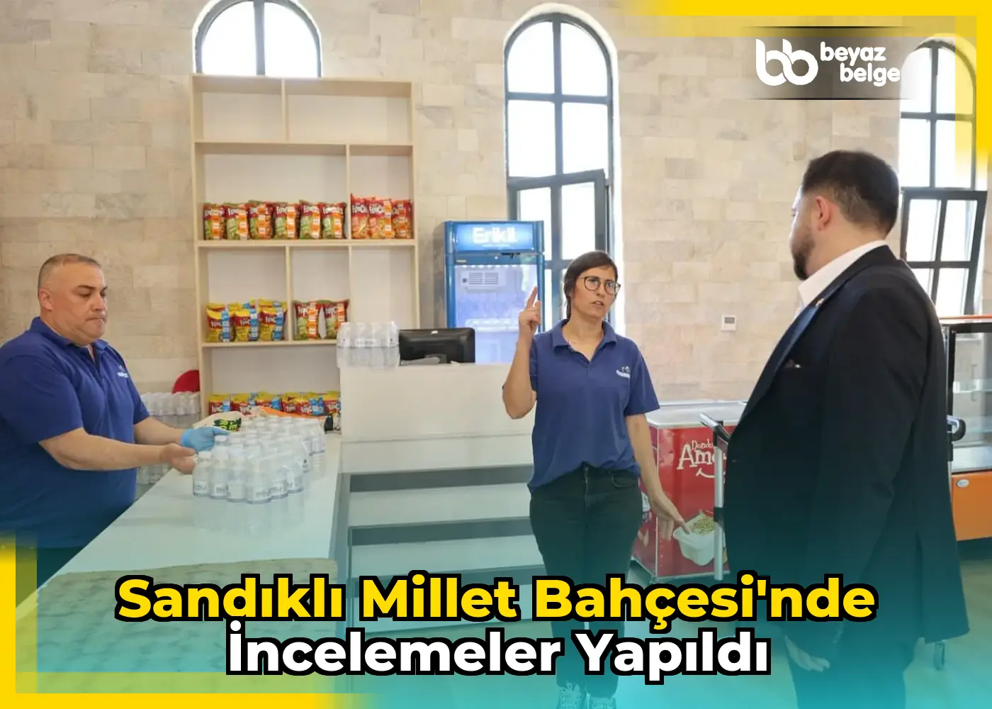 Sandıklı Millet Bahçesi'nde incelemeler yapıldı