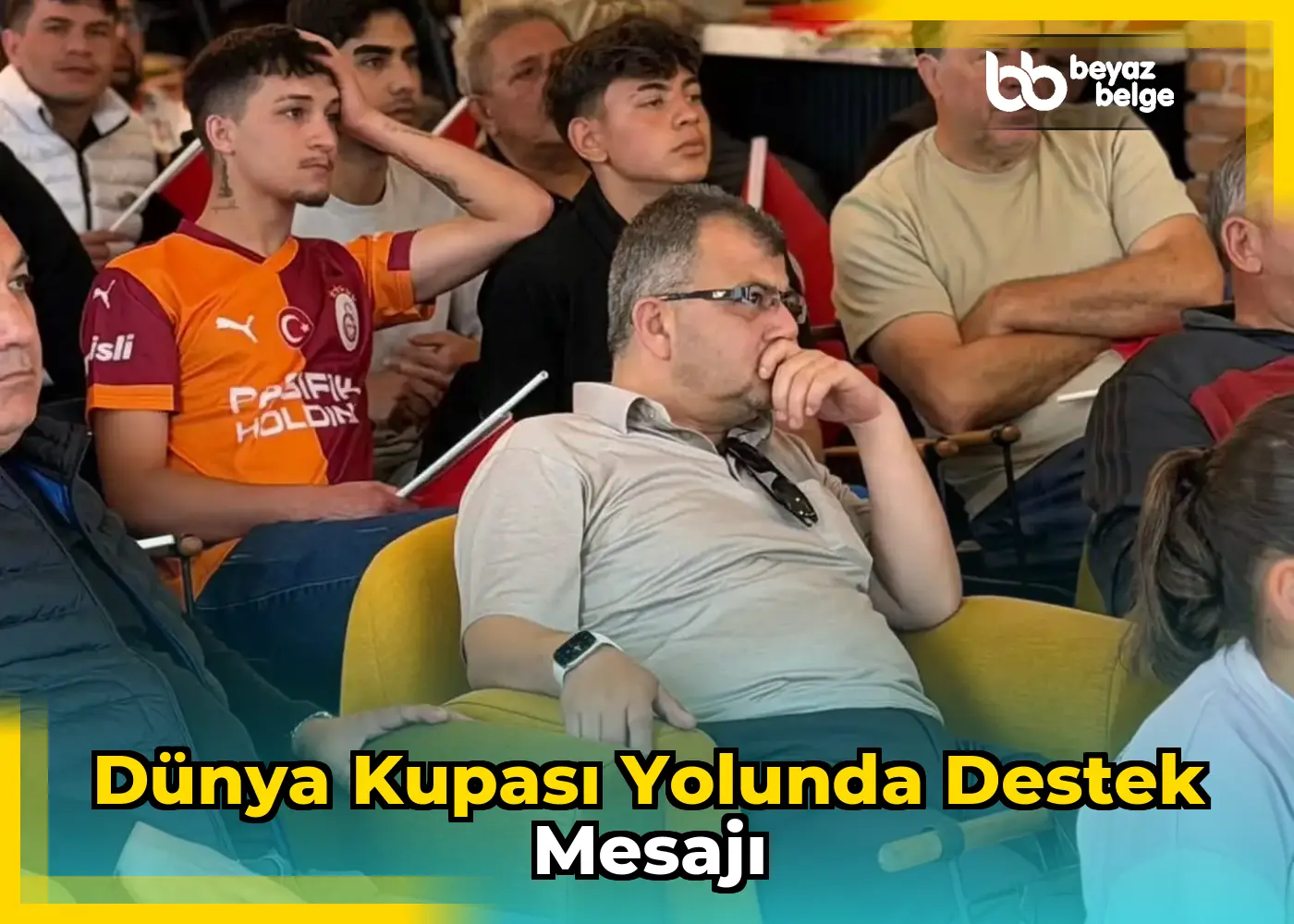 Dünya Kupası yolunda destek mesajı