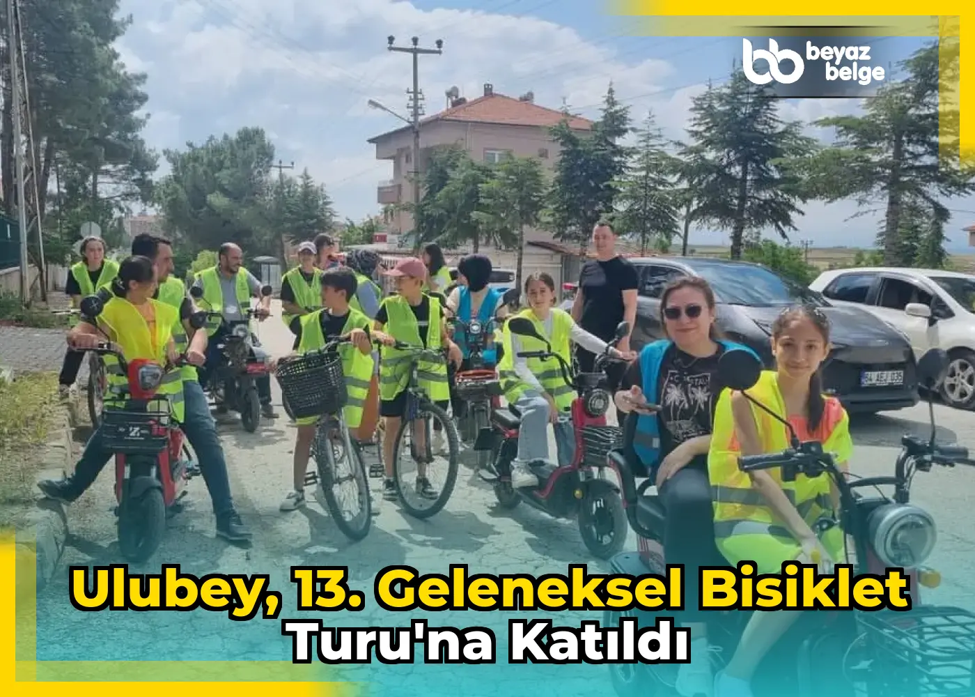 Ulubey, 13. Geleneksel Bisiklet Turu'na katıldı