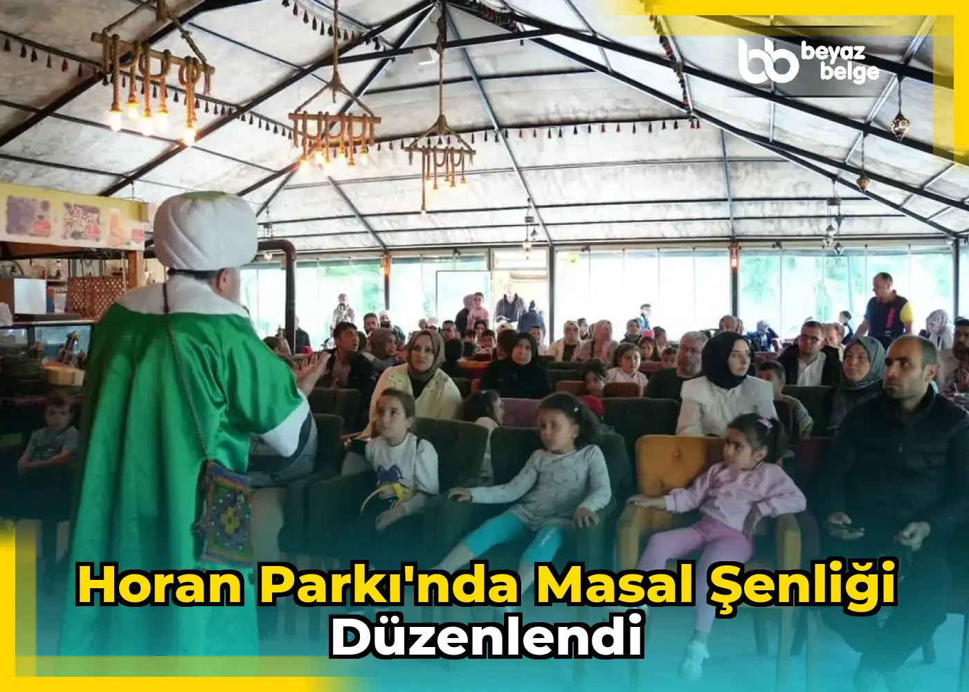Horan Parkı'nda Masal Şenliği Düzenlendi