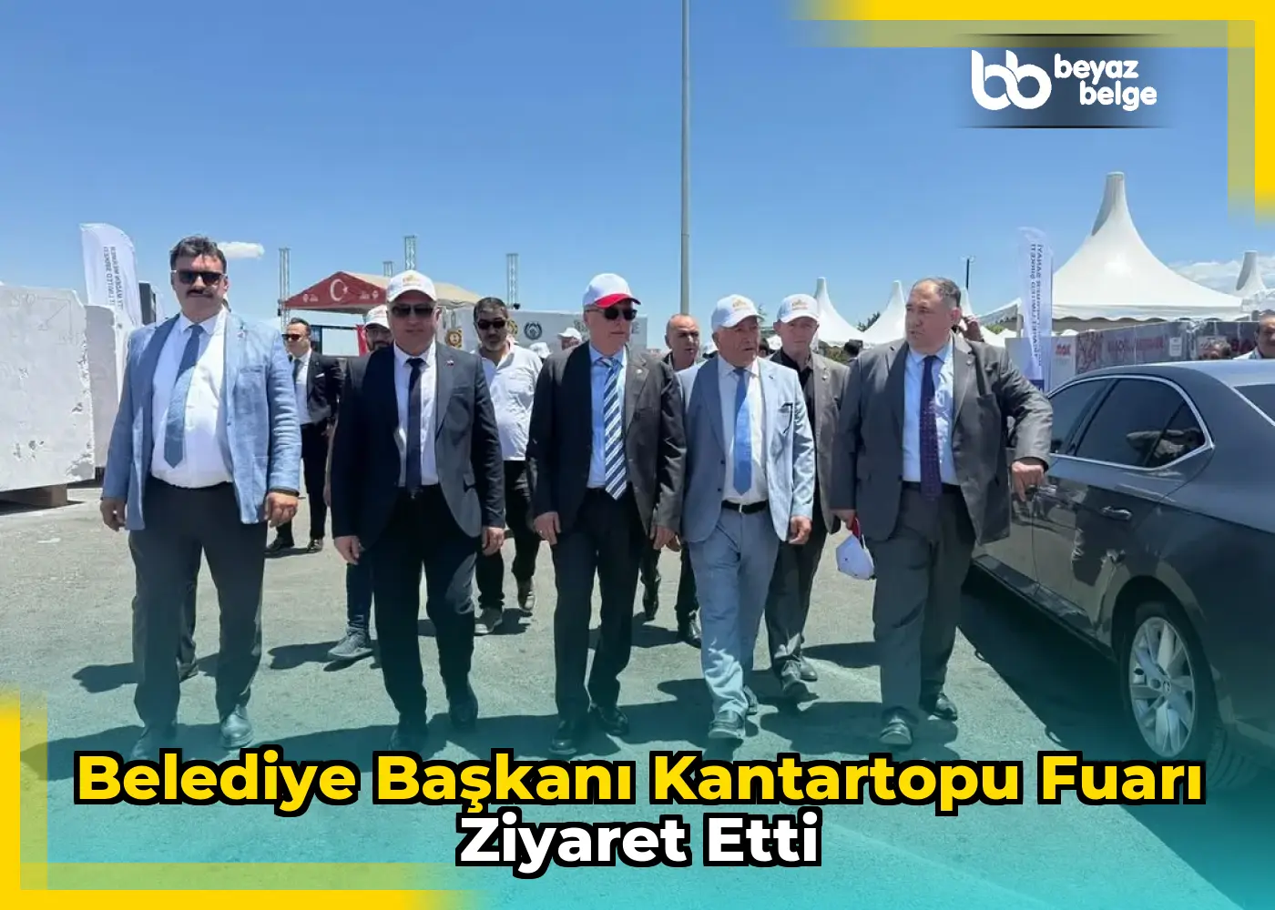 Belediye Başkanı Kantartopu Fuarı Ziyaret Etti