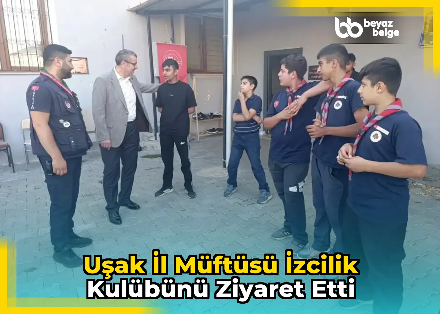 Uşak İl Müftüsü İzcilik Kulübünü Ziyaret Etti