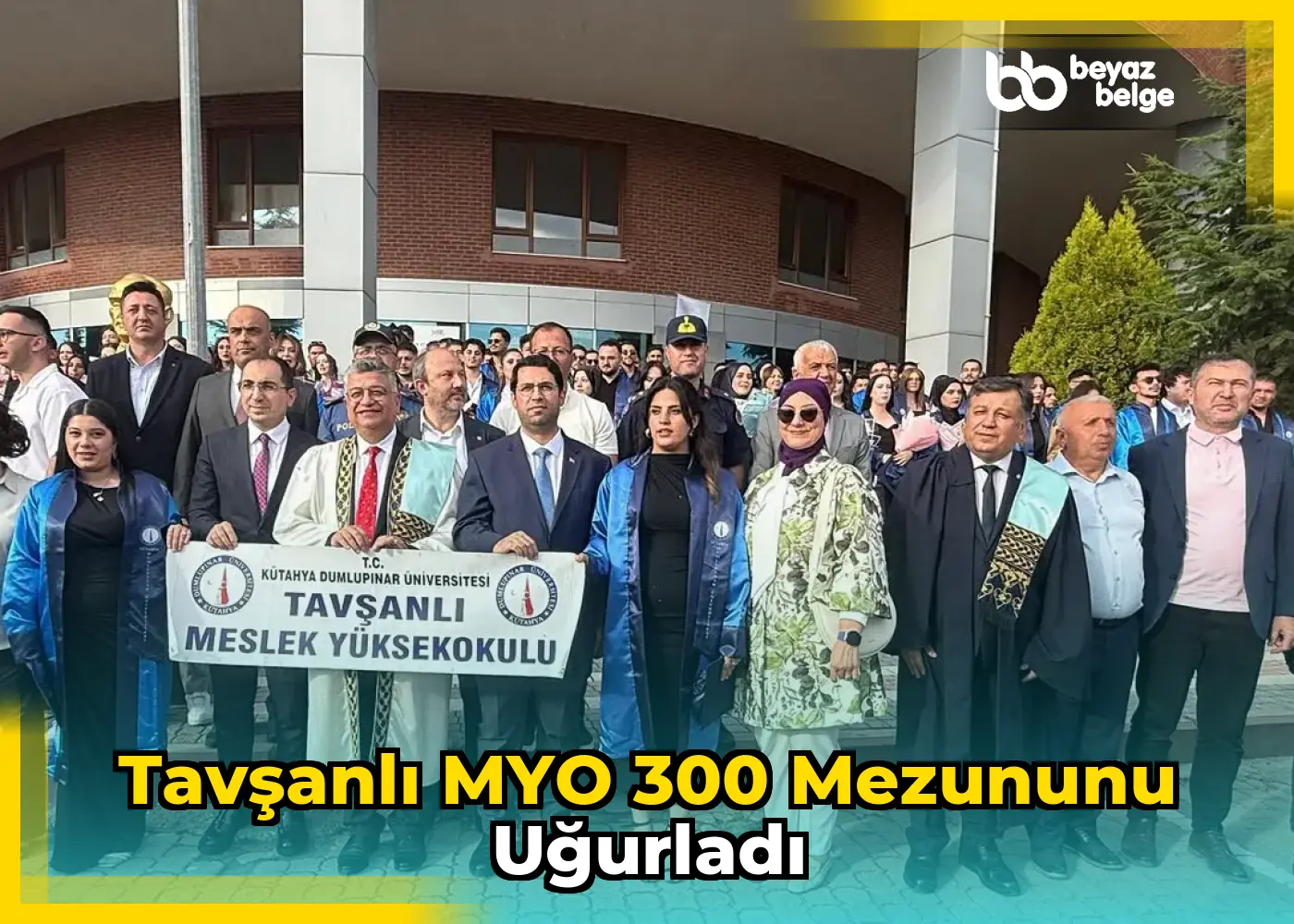 Tavşanlı MYO 300 Mezununu Uğurladı