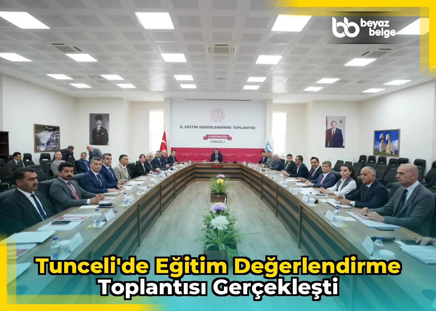 Tunceli'de Eğitim Değerlendirme Toplantısı Gerçekleşti