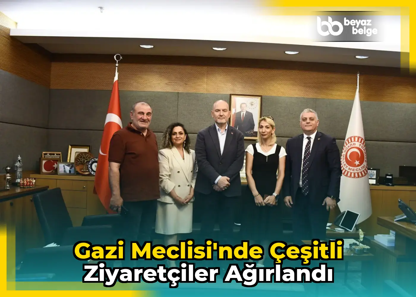 Gazi Meclisi'nde çeşitli ziyaretçiler ağırlandı