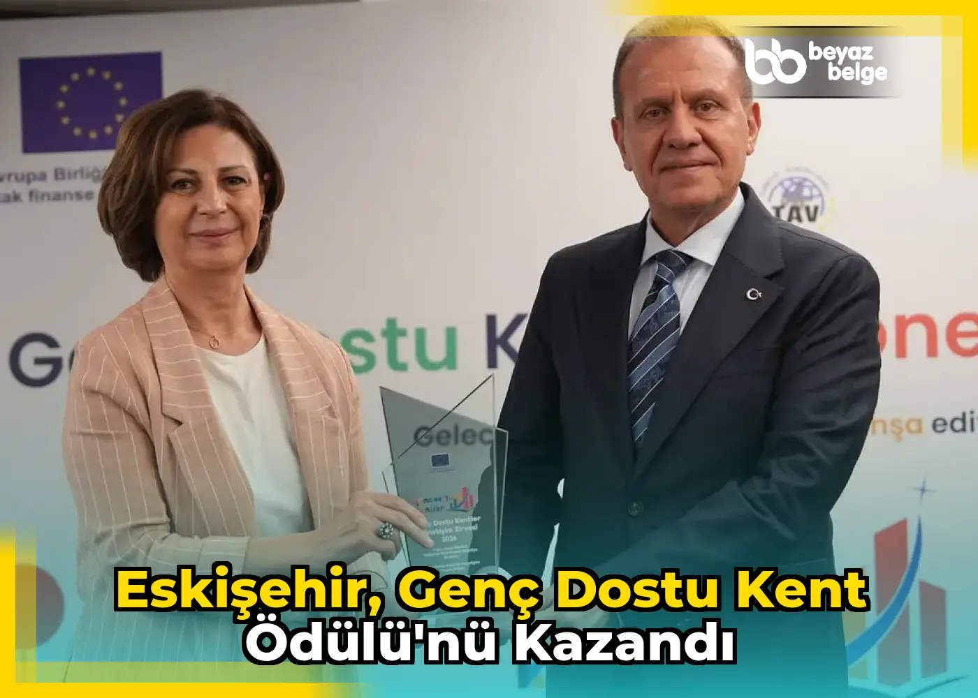 Eskişehir, Genç Dostu Kent Ödülü'nü kazandı