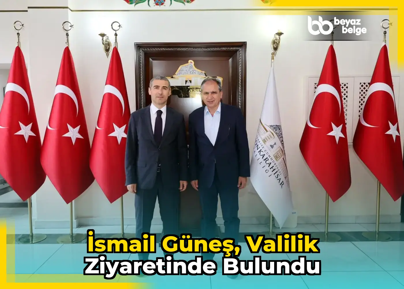 İsmail Güneş, Valilik Ziyaretinde Bulundu
