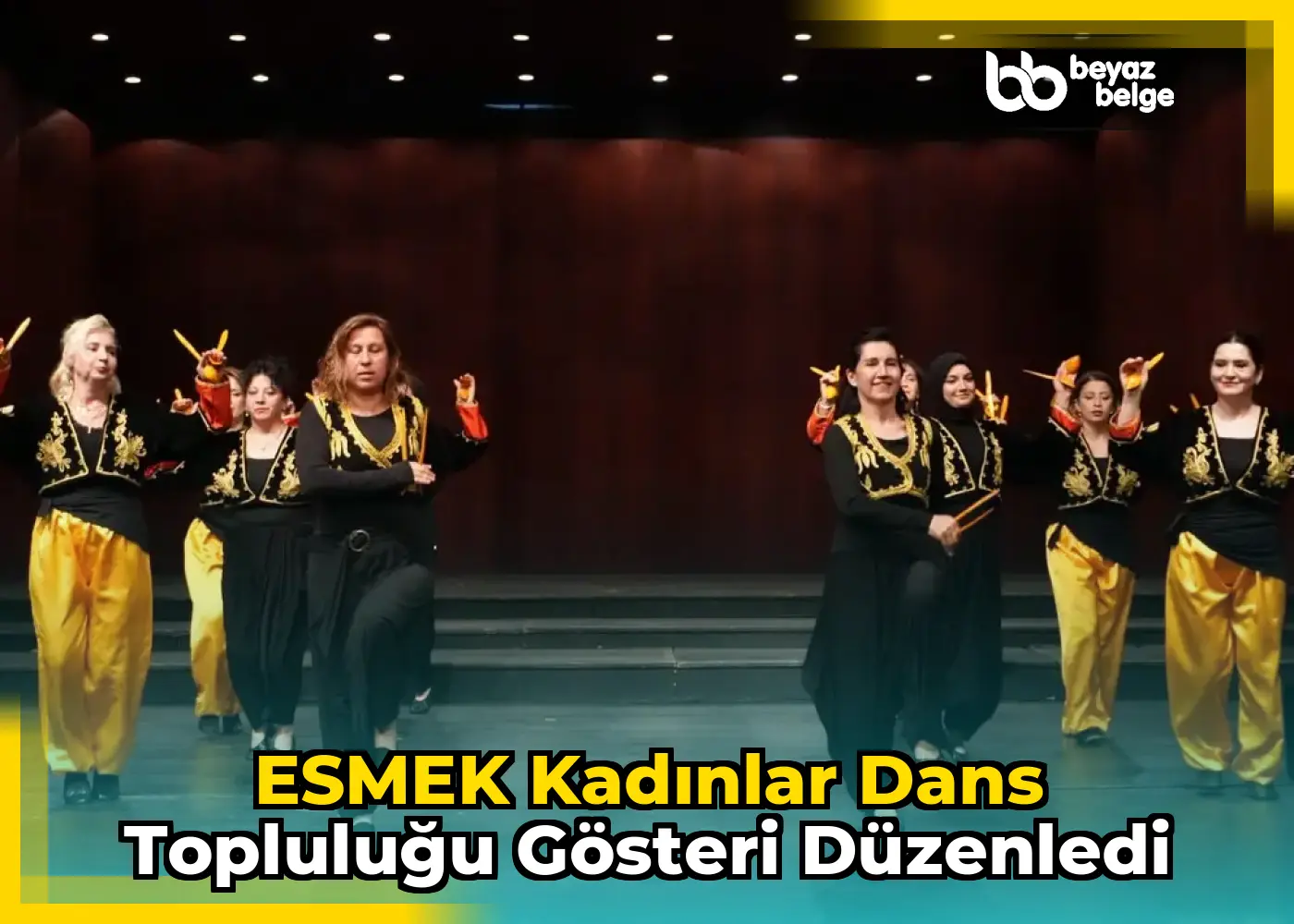 ESMEK Kadınlar Dans Topluluğu gösteri düzenledi