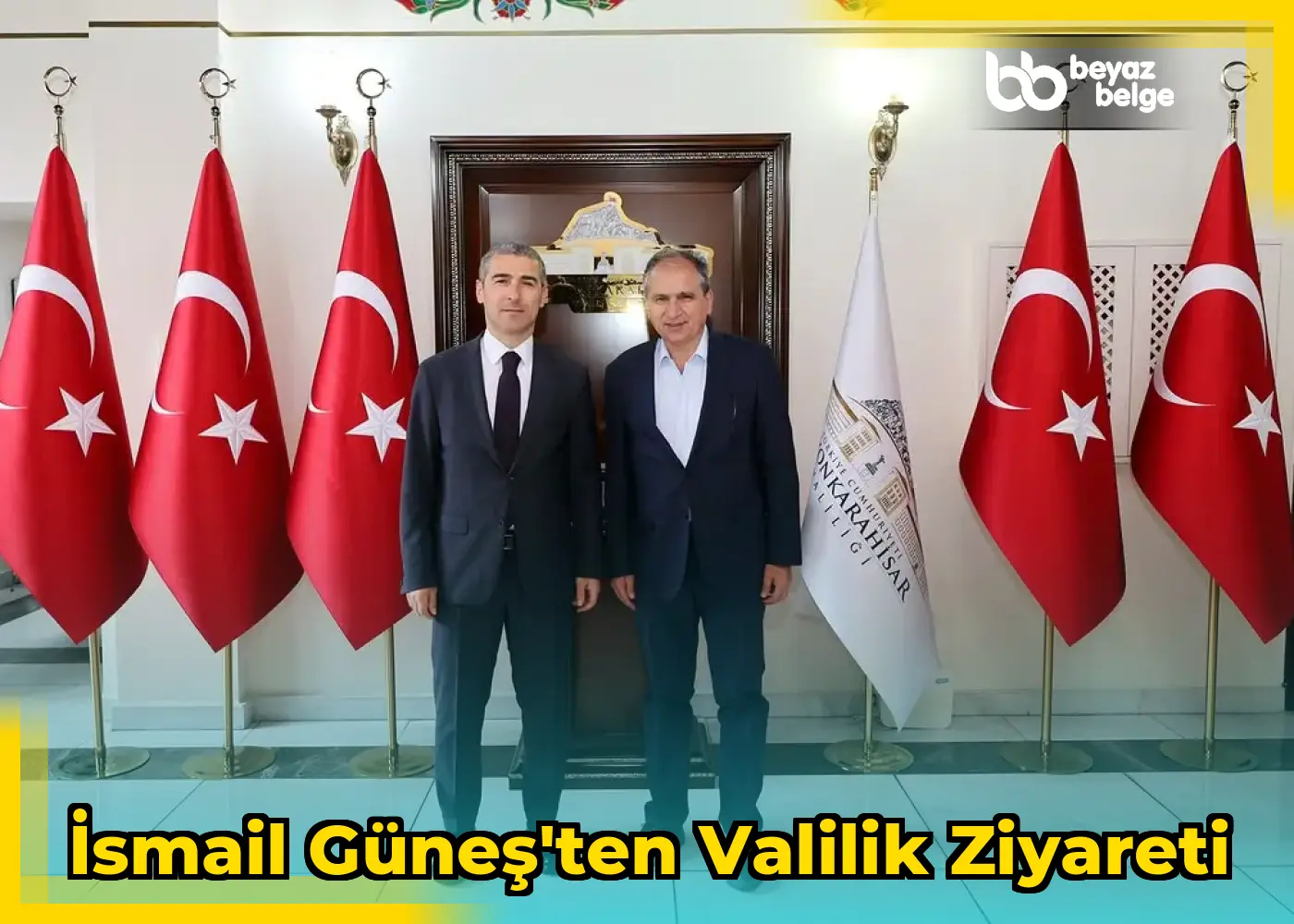 İsmail Güneş'ten Valilik Ziyareti