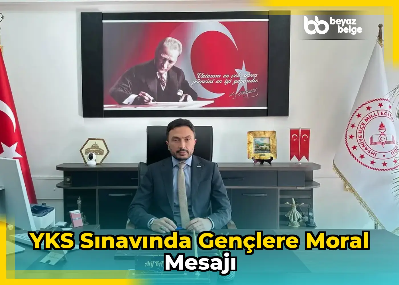 YKS Sınavında Gençlere Moral Mesajı