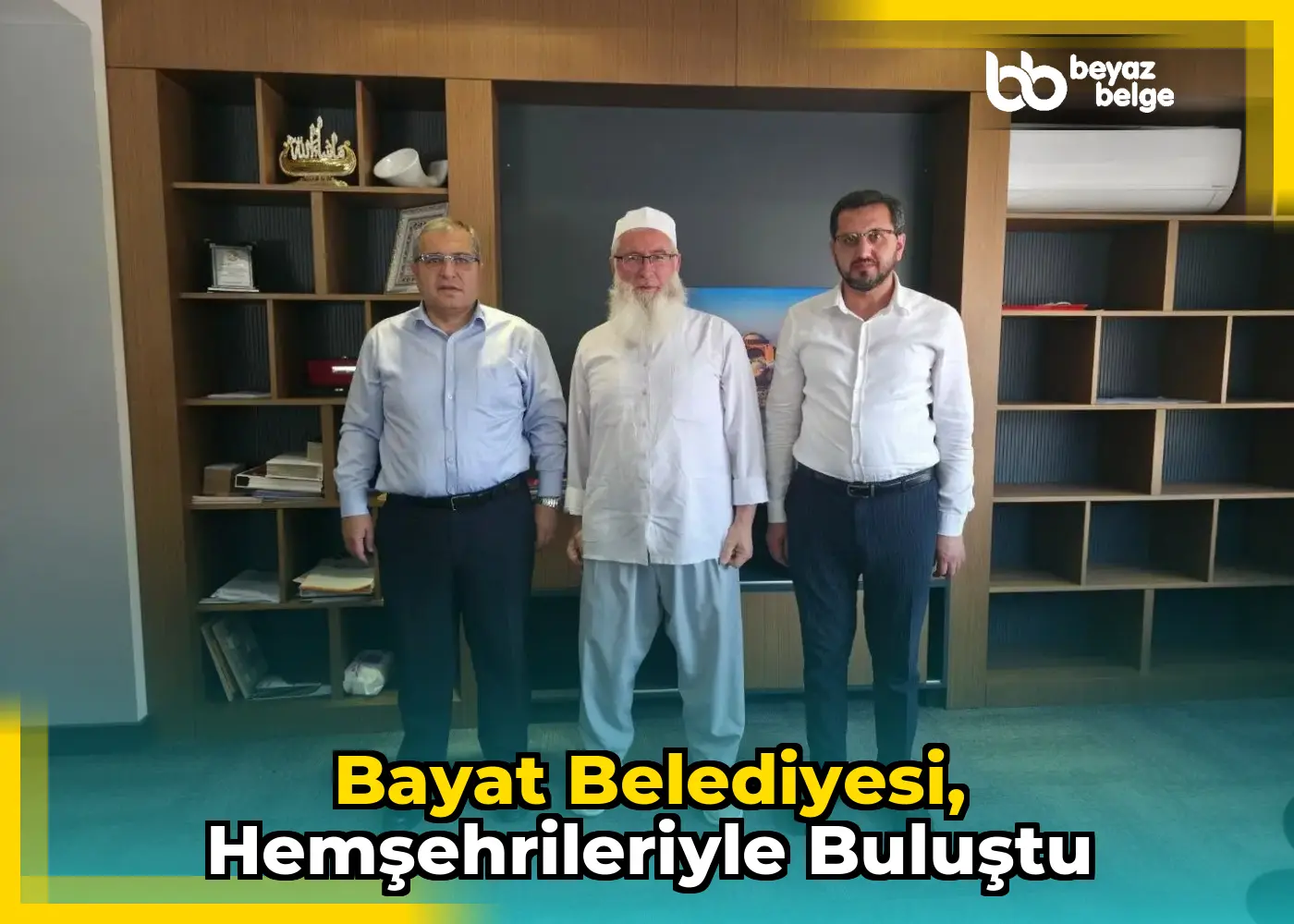 Bayat Belediyesi, hemşehrileriyle buluştu