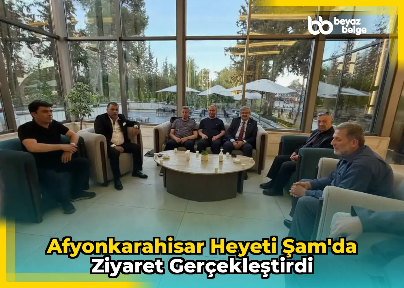 Afyonkarahisar Heyeti Şam'da Ziyaret Gerçekleştirdi
