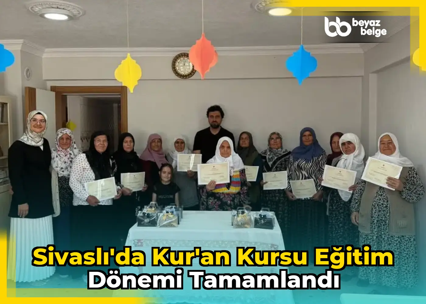 Sivaslı'da Kur'an Kursu Eğitim Dönemi Tamamlandı
