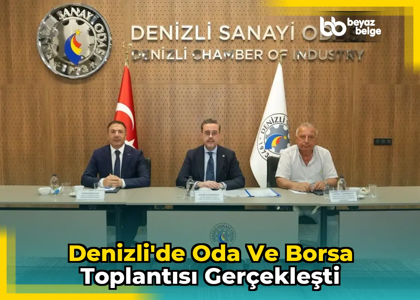 Denizli'de Oda ve Borsa Toplantısı Gerçekleşti