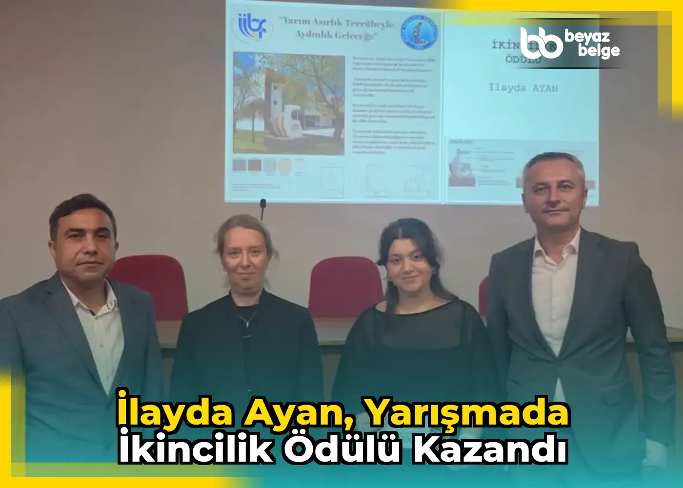 İlayda Ayan, Yarışmada İkincilik Ödülü Kazandı