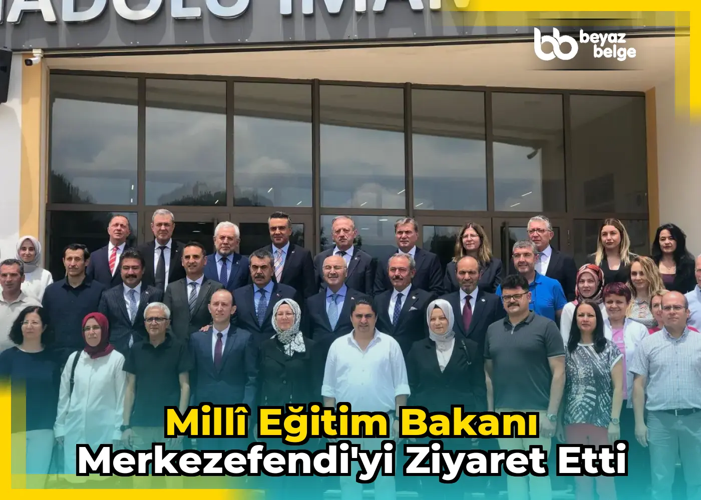 Millî Eğitim Bakanı Merkezefendi'yi Ziyaret Etti