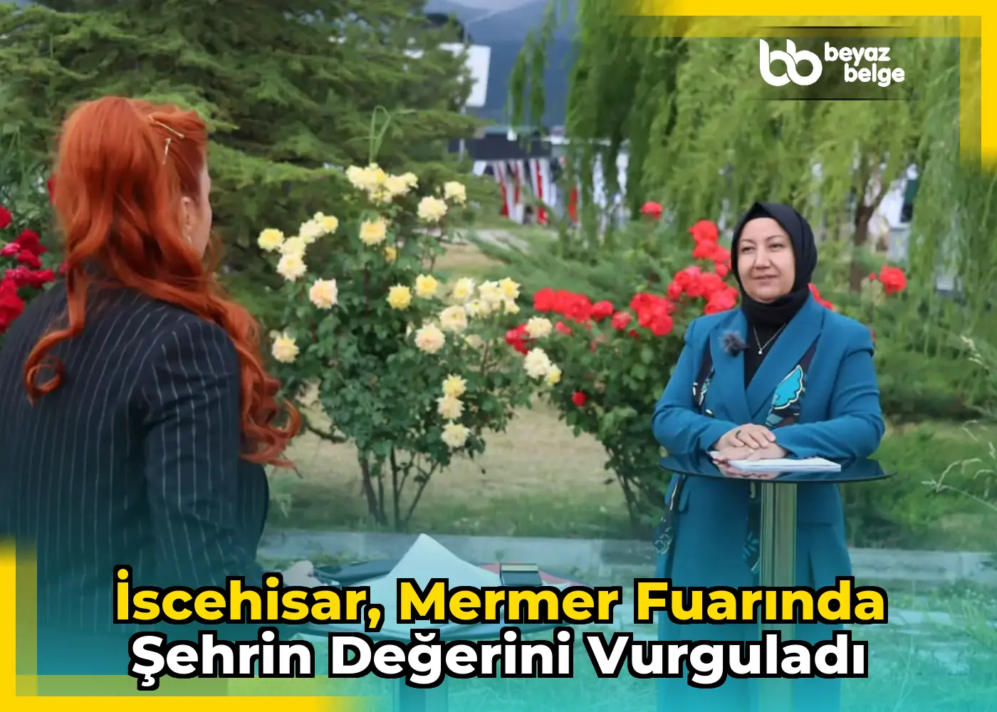 İscehisar, Mermer Fuarında Şehrin Değerini Vurguladı