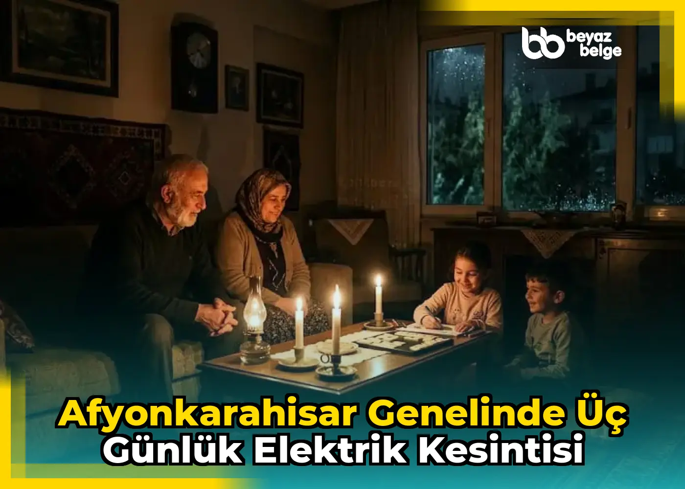 Afyonkarahisar Genelinde Üç Günlük Elektrik Kesintisi