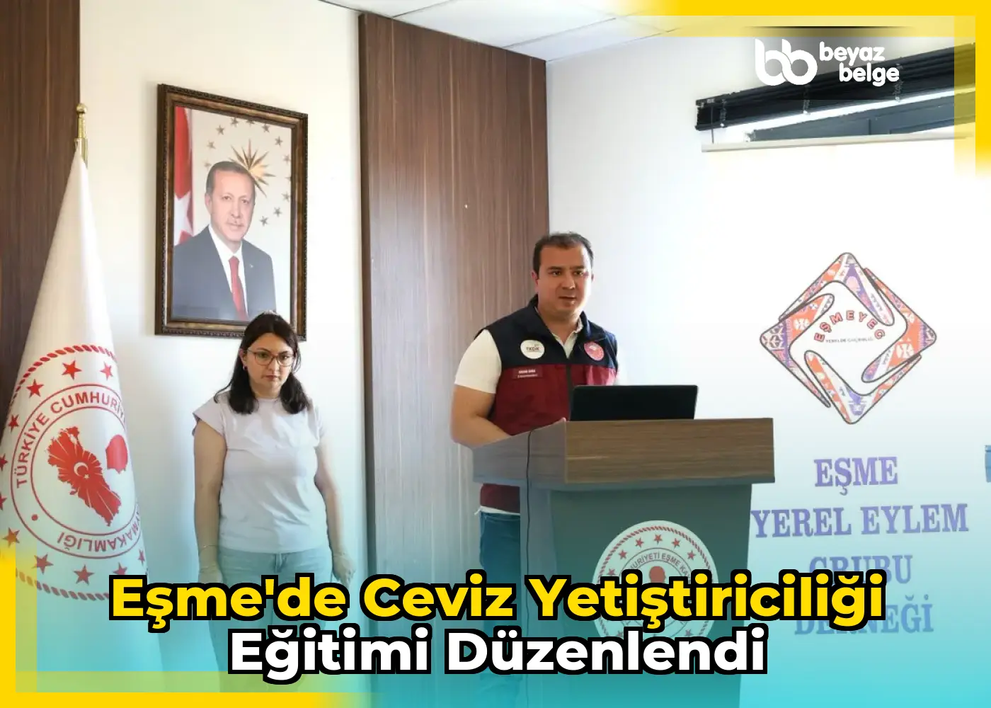Eşme'de Ceviz Yetiştiriciliği Eğitimi Düzenlendi