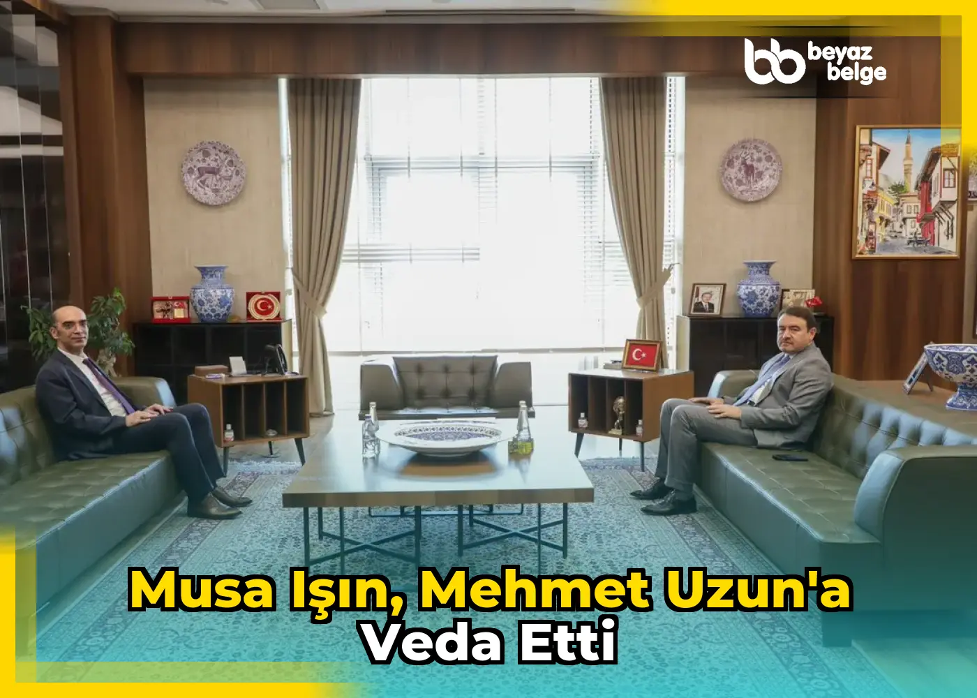 Musa Işın, Mehmet Uzun'a veda etti