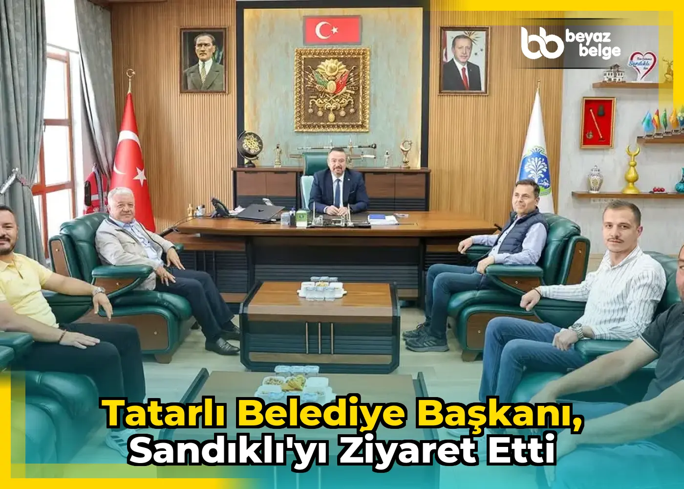 Tatarlı Belediye Başkanı, Sandıklı'yı ziyaret etti