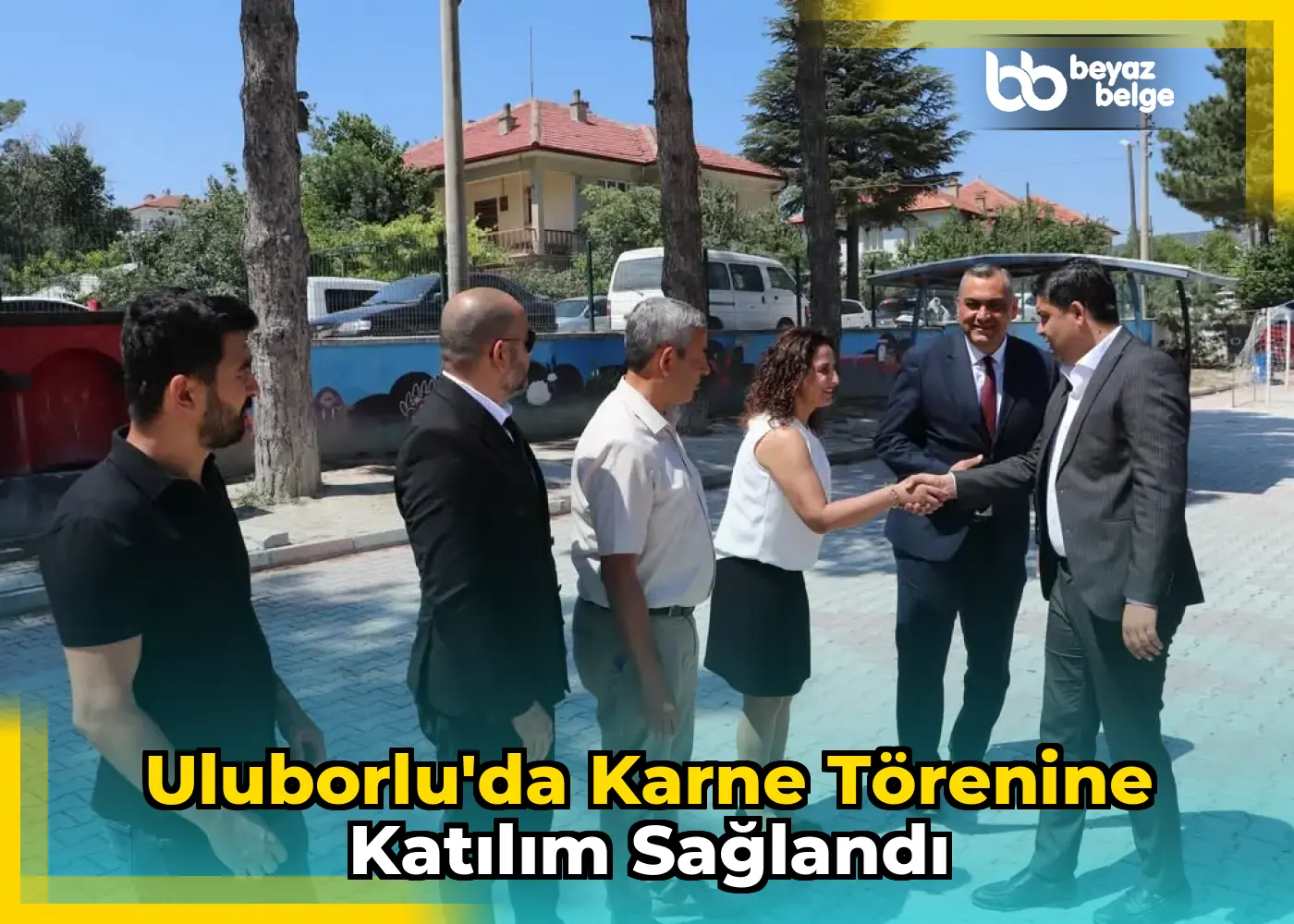Uluborlu'da Karne Törenine Katılım Sağlandı
