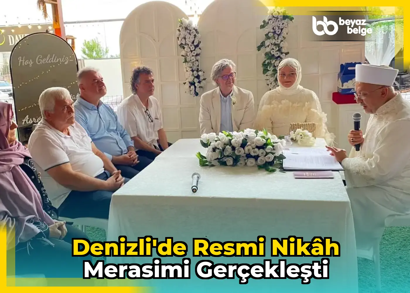 Denizli'de Resmi Nikâh Merasimi Gerçekleşti