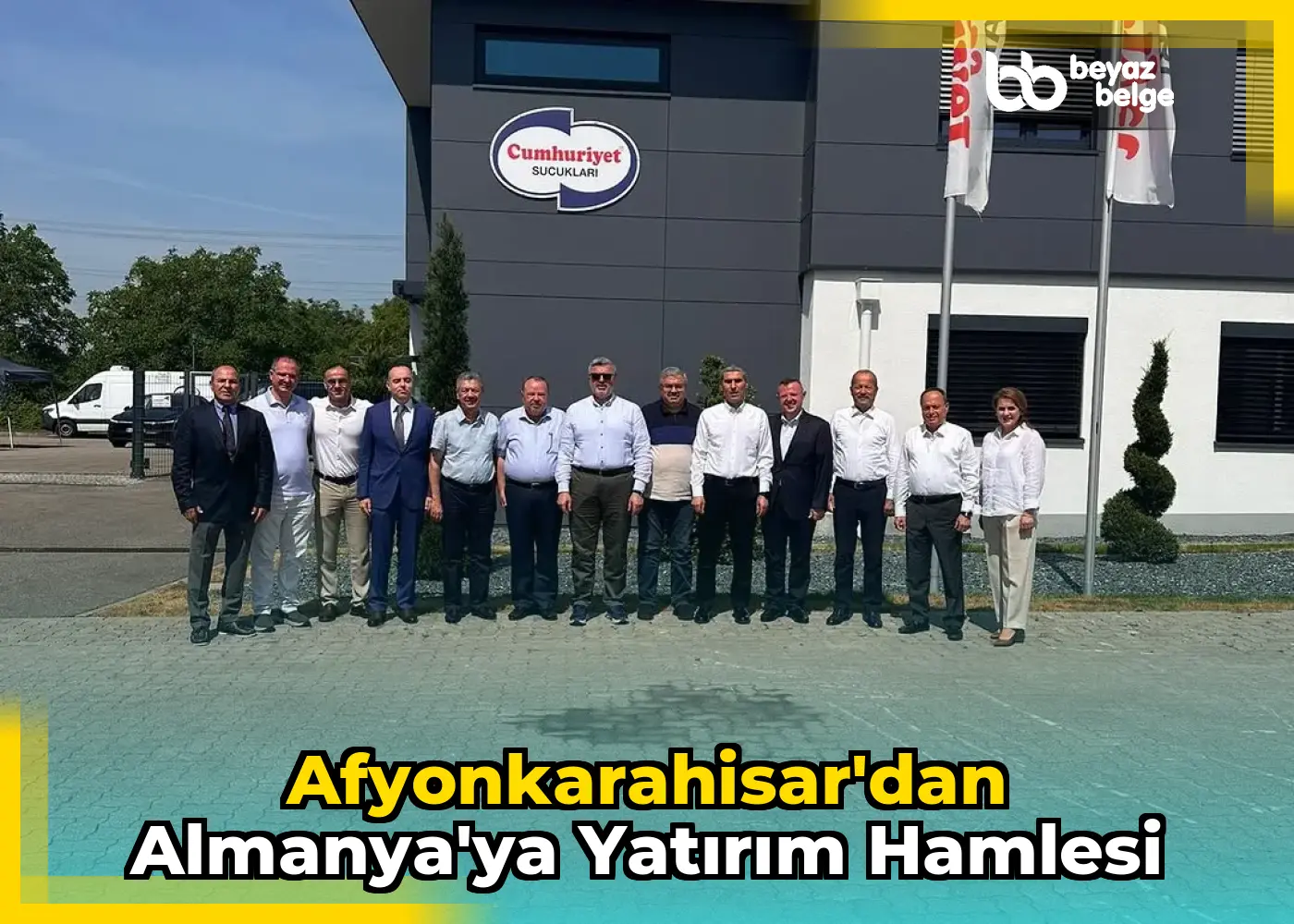 Afyonkarahisar'dan Almanya'ya Yatırım Hamlesi